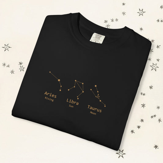 Custom Sun Moon & Rising Shirt