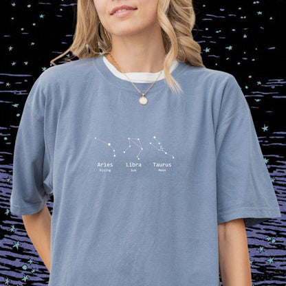 Custom Sun Moon & Rising Shirt