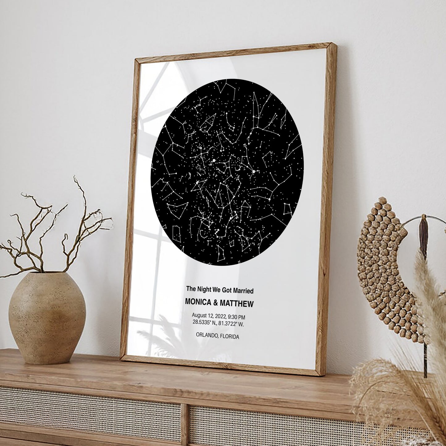 Star Map Poster
