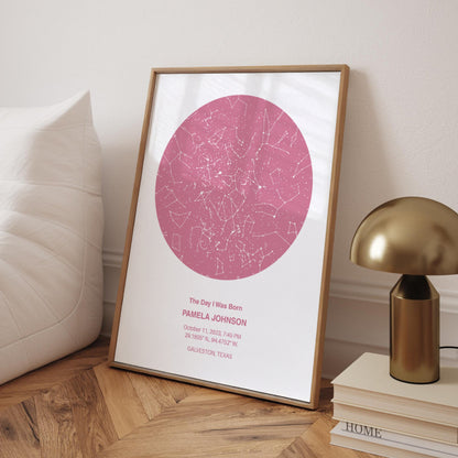 Star Map Poster