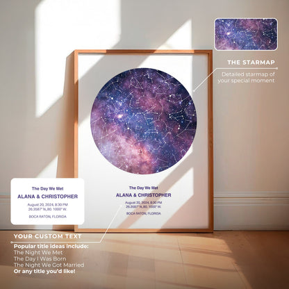Star Map Poster