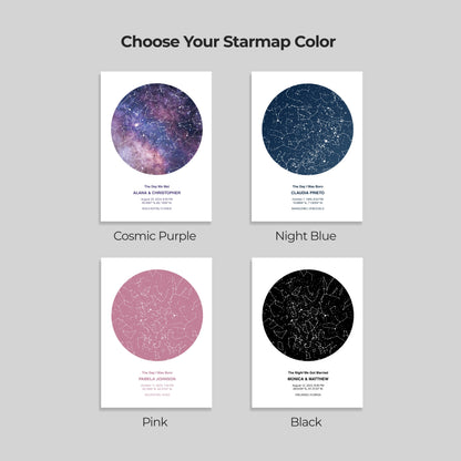 Star Map Poster